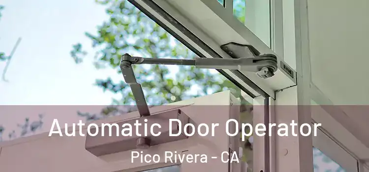 Automatic Door Operator Pico Rivera - CA