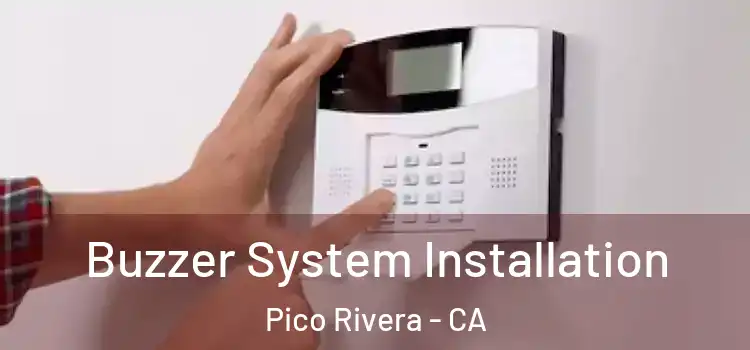 Buzzer System Installation Pico Rivera - CA