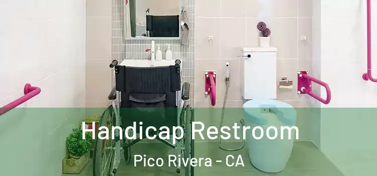 Handicap Restroom Pico Rivera - CA
